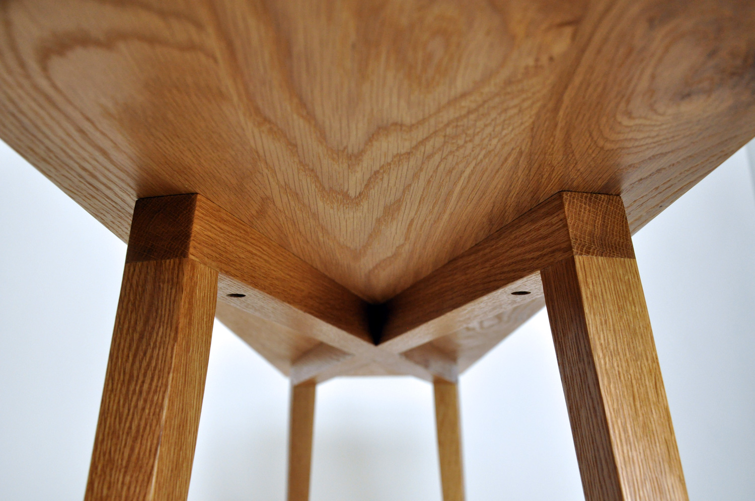 Cross Bench | Modern Oak Bench Joinery