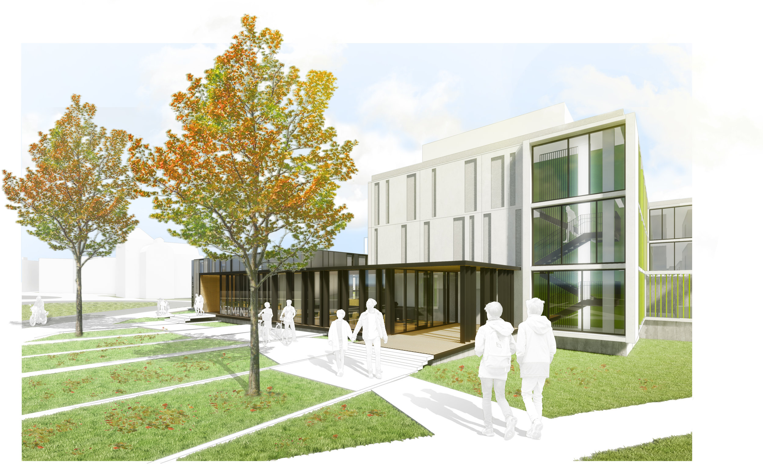 THE NERMAN CAFE | dd rendering