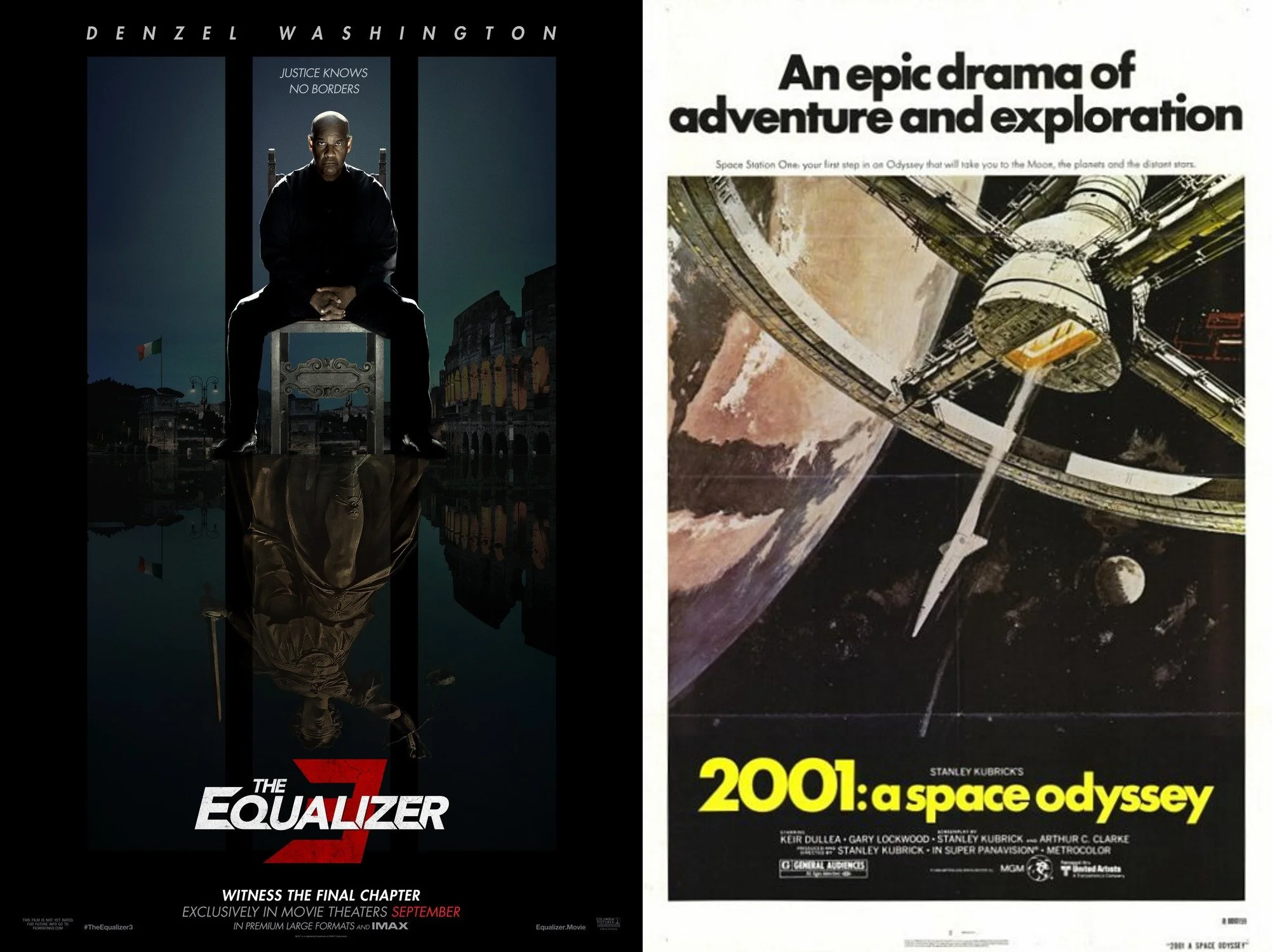 The Filmist: Equilizer 3 &amp; 2001: A Space Odyssey