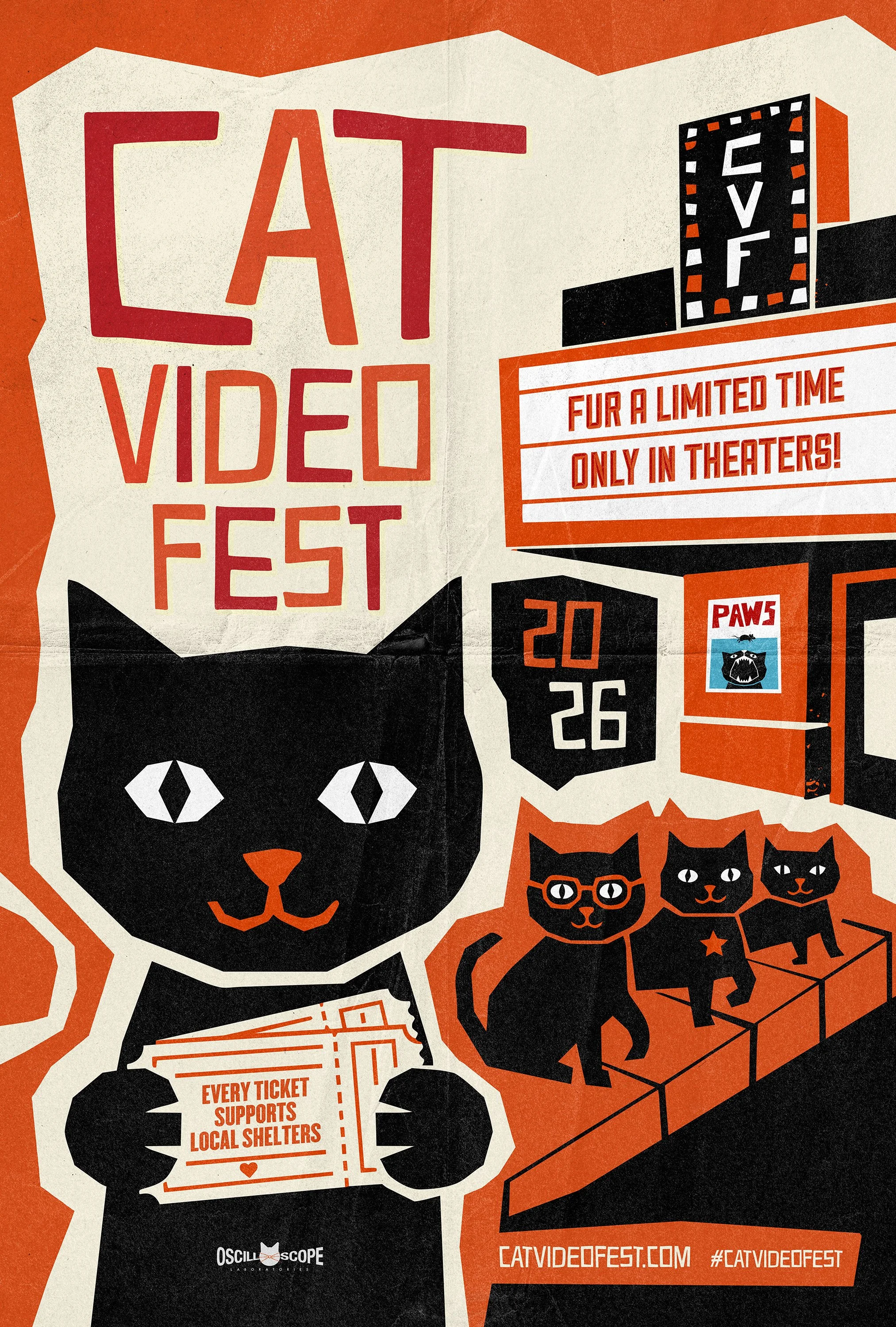 CatVideoFest 2026 at HYPERREAL FILM CLUB