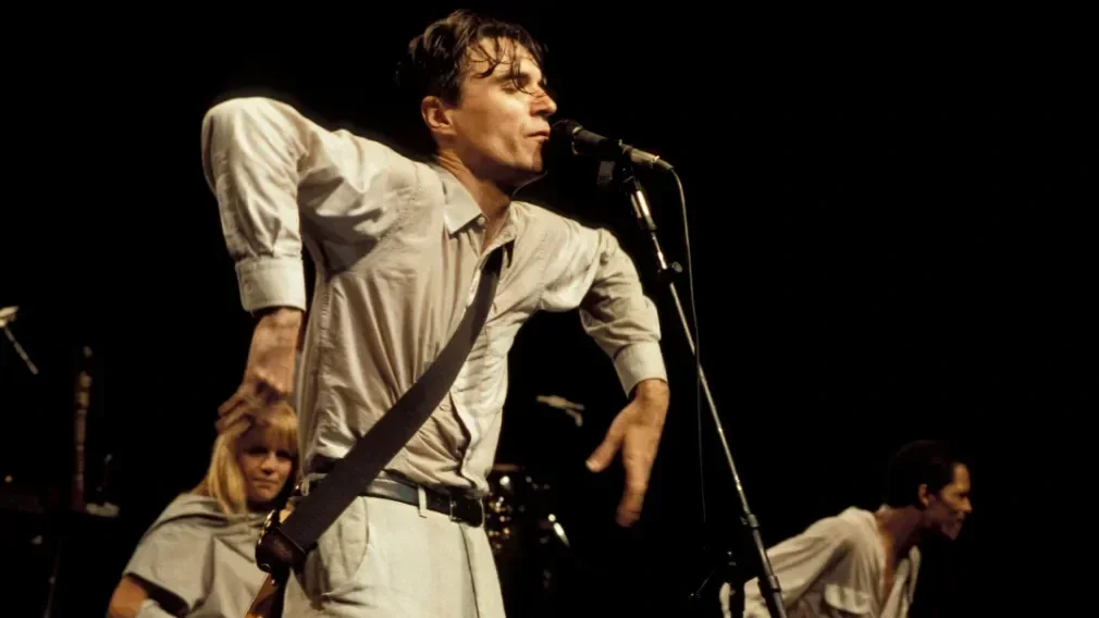 David Byrne starts moving his hands in a box like shape in the film, 'Stop Making Sense.'