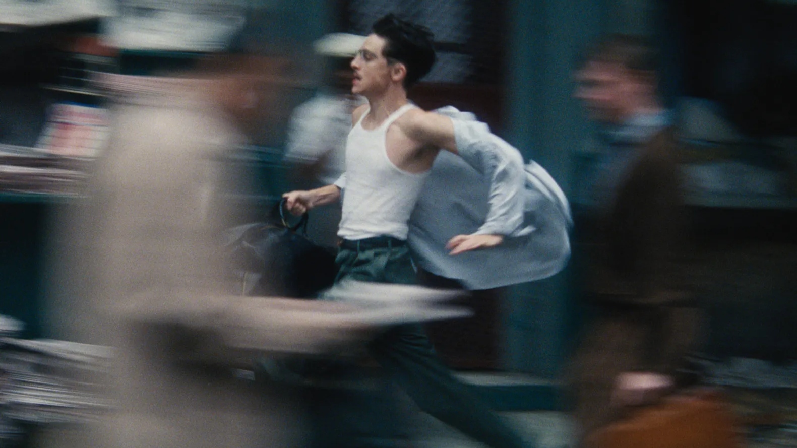 Timothee Chalamet as Marty Mauser, Marty Supreme.