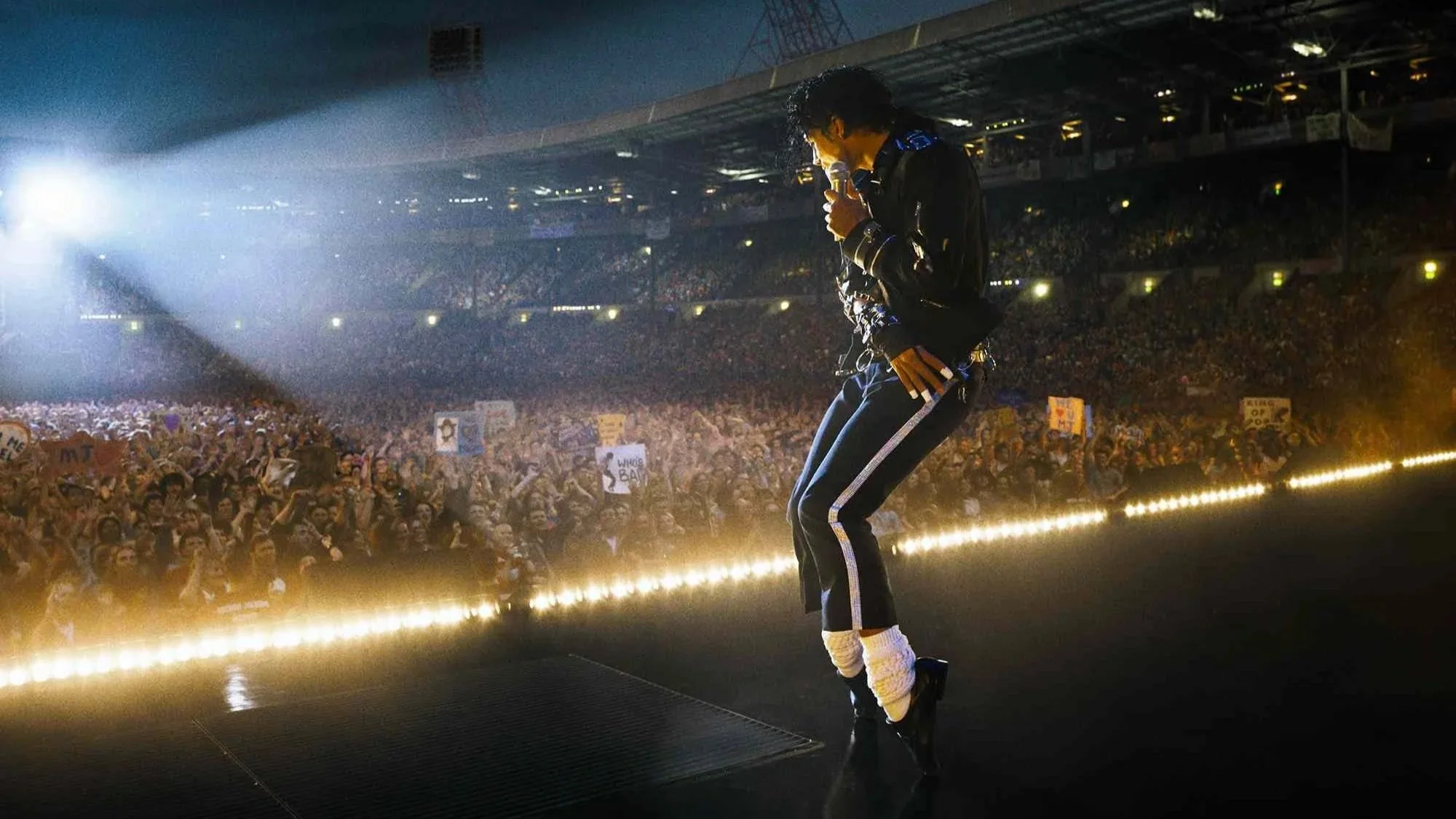 Jaafar Jackson as Michael Jackson in the biopic, Michael (2026).