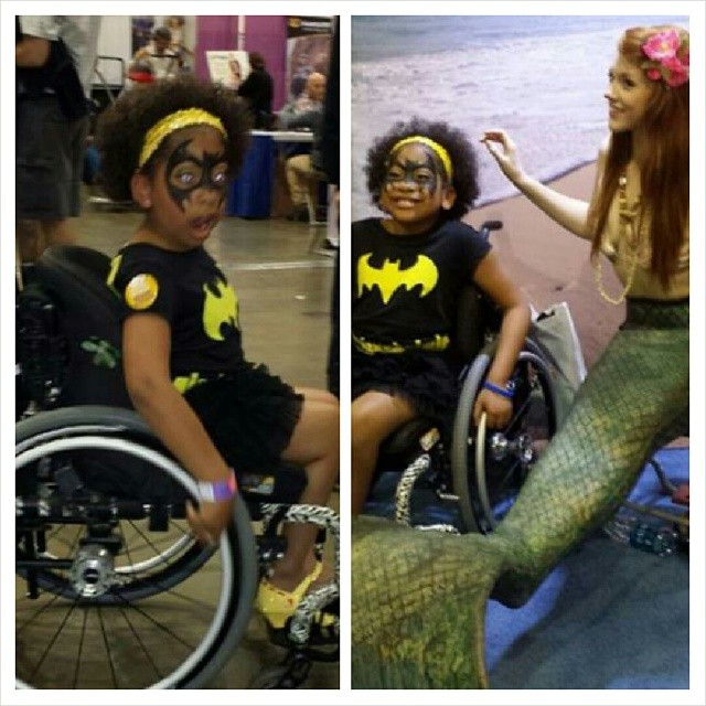 Blowing Minds out of the Water! Ginger makes a SPLASH at the Abilities Expo in Los Angeles for the inventor of SandPad!