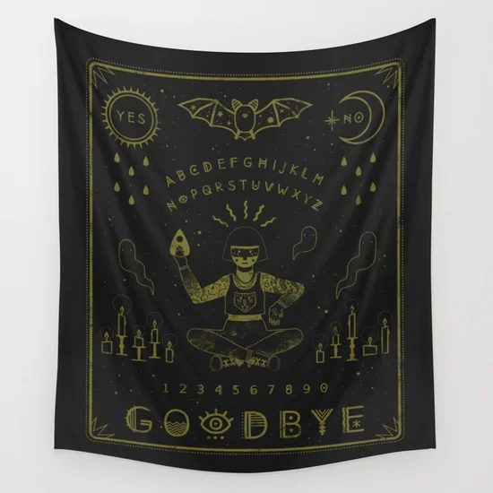 Ouija Board Tapestry by Lord of Masks