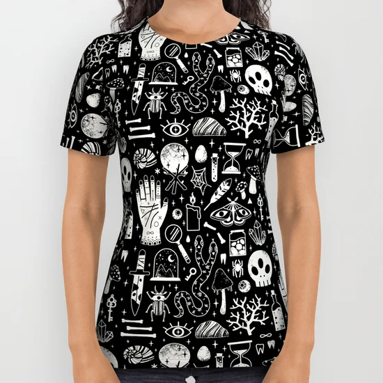 Curiosities: Bone Black Shirt by Lord of Masks