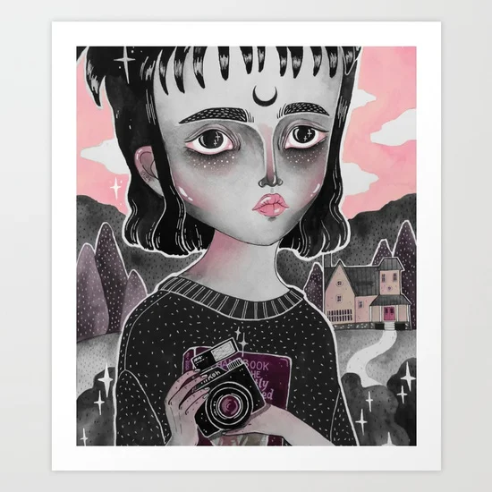 The New Home print by LOll3