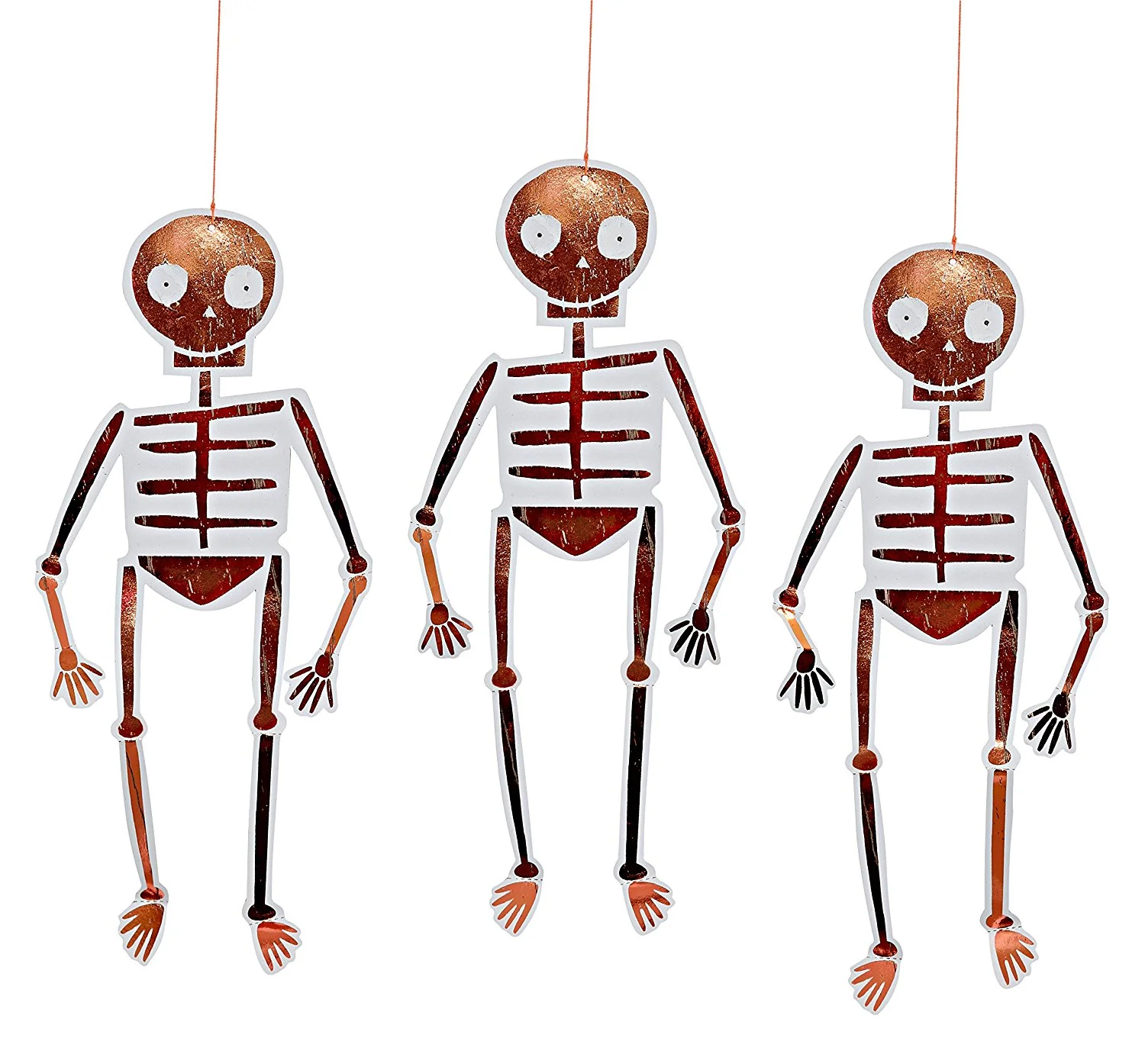 Meri Meri Hanging Skeleton Decorations