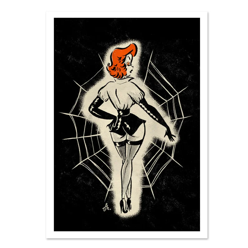 DARK MISTRESS print by Sveta Shubina