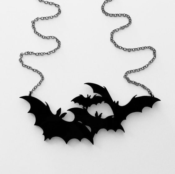 Bat necklace