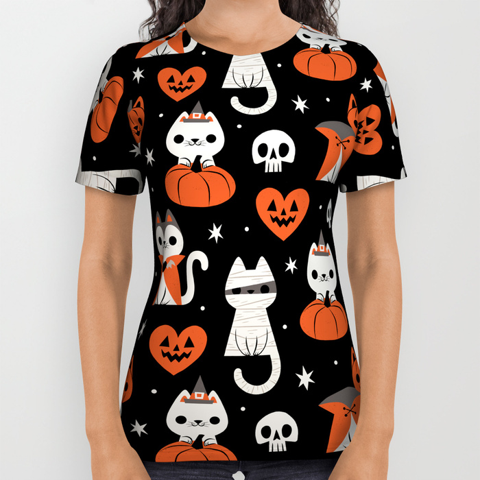 Halloween Kitties (Black) by There Will Be Cute