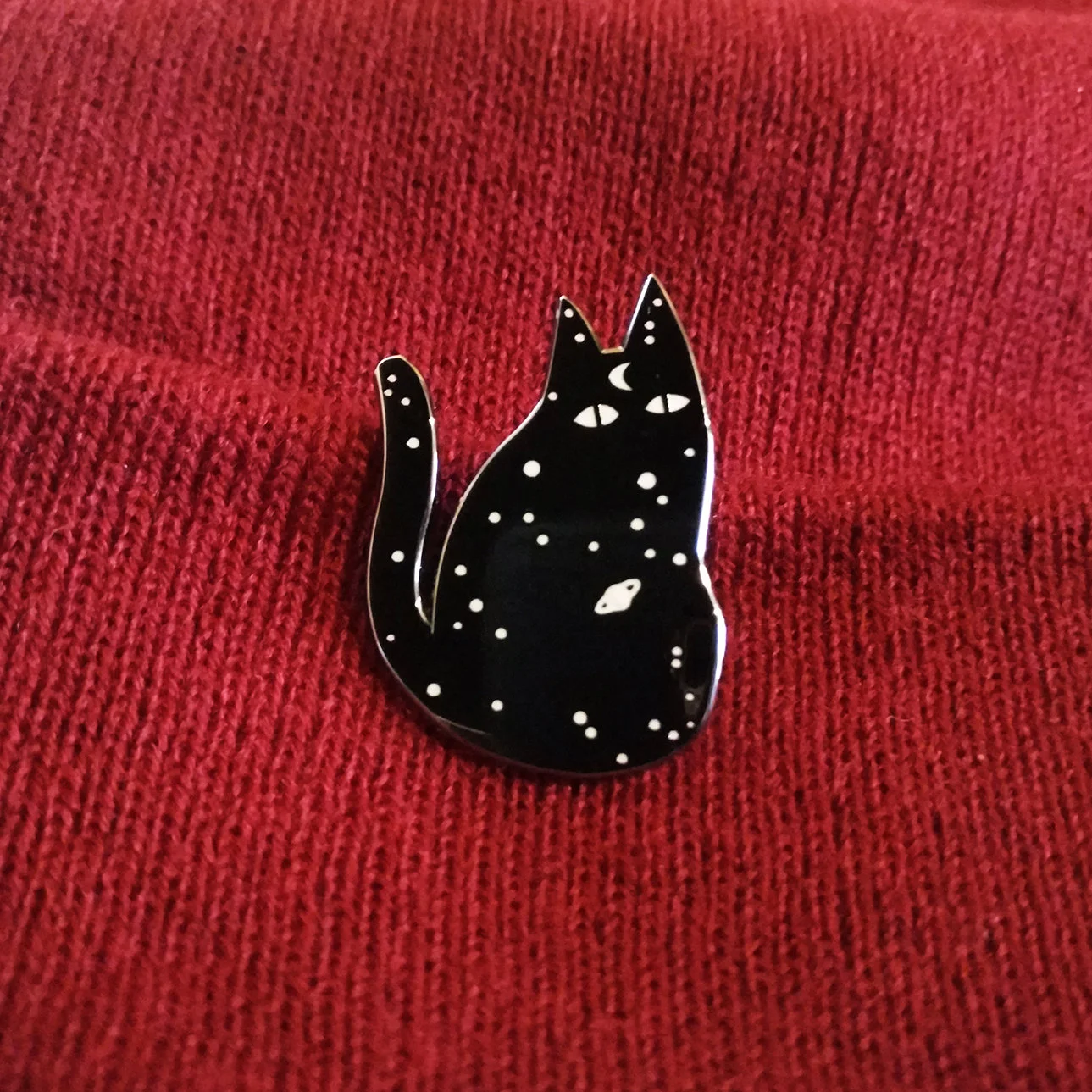 Galaxy Cat Enamel Pin