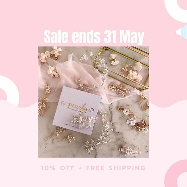 Sale ends on the 31 May! 10% off all accessories + free shipping (within Australia only)
Use code: FREESHIP
.
#bridalaccessories #bride #sale