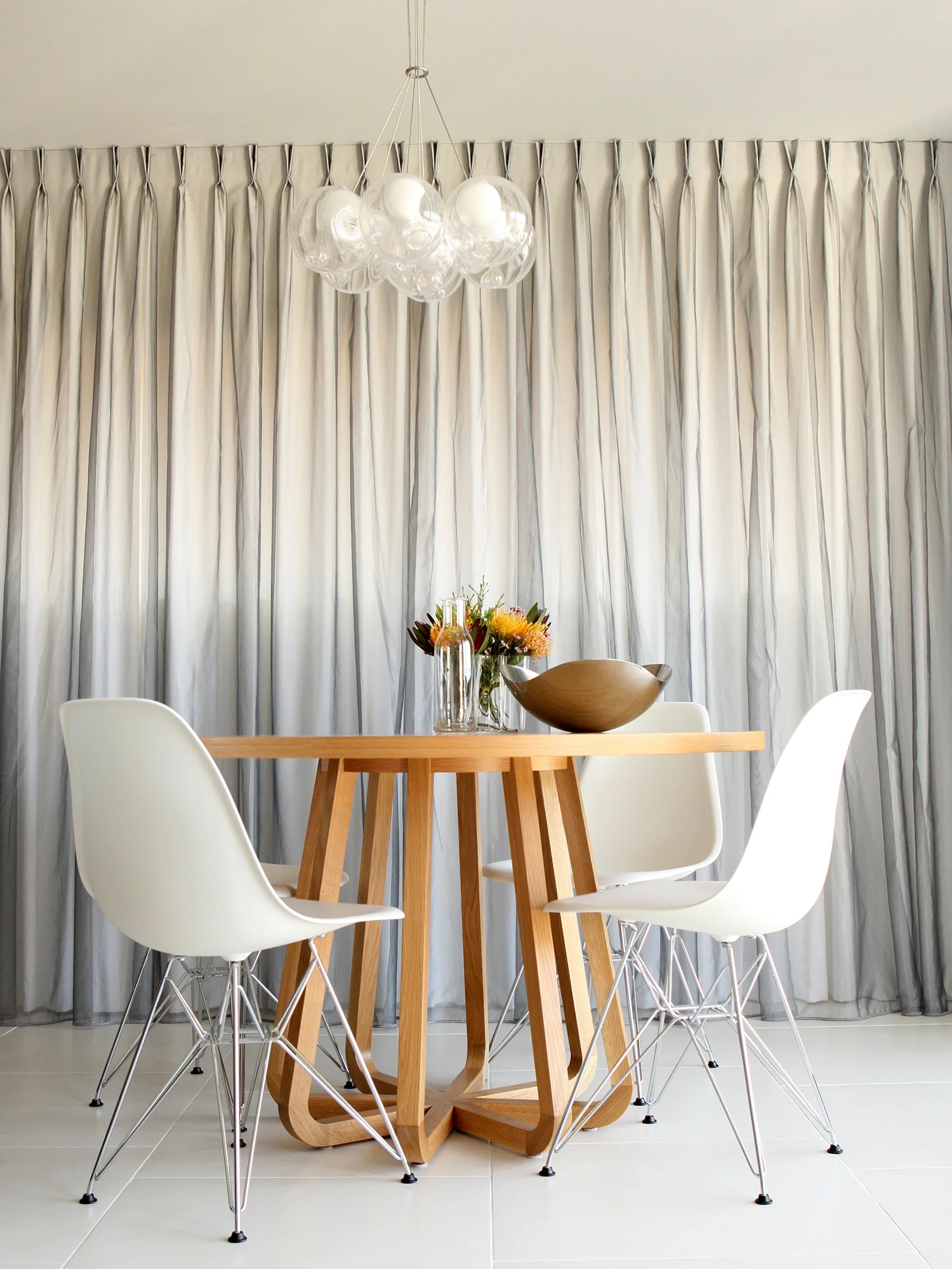 Sydney apartment refurbishment interior design dining table