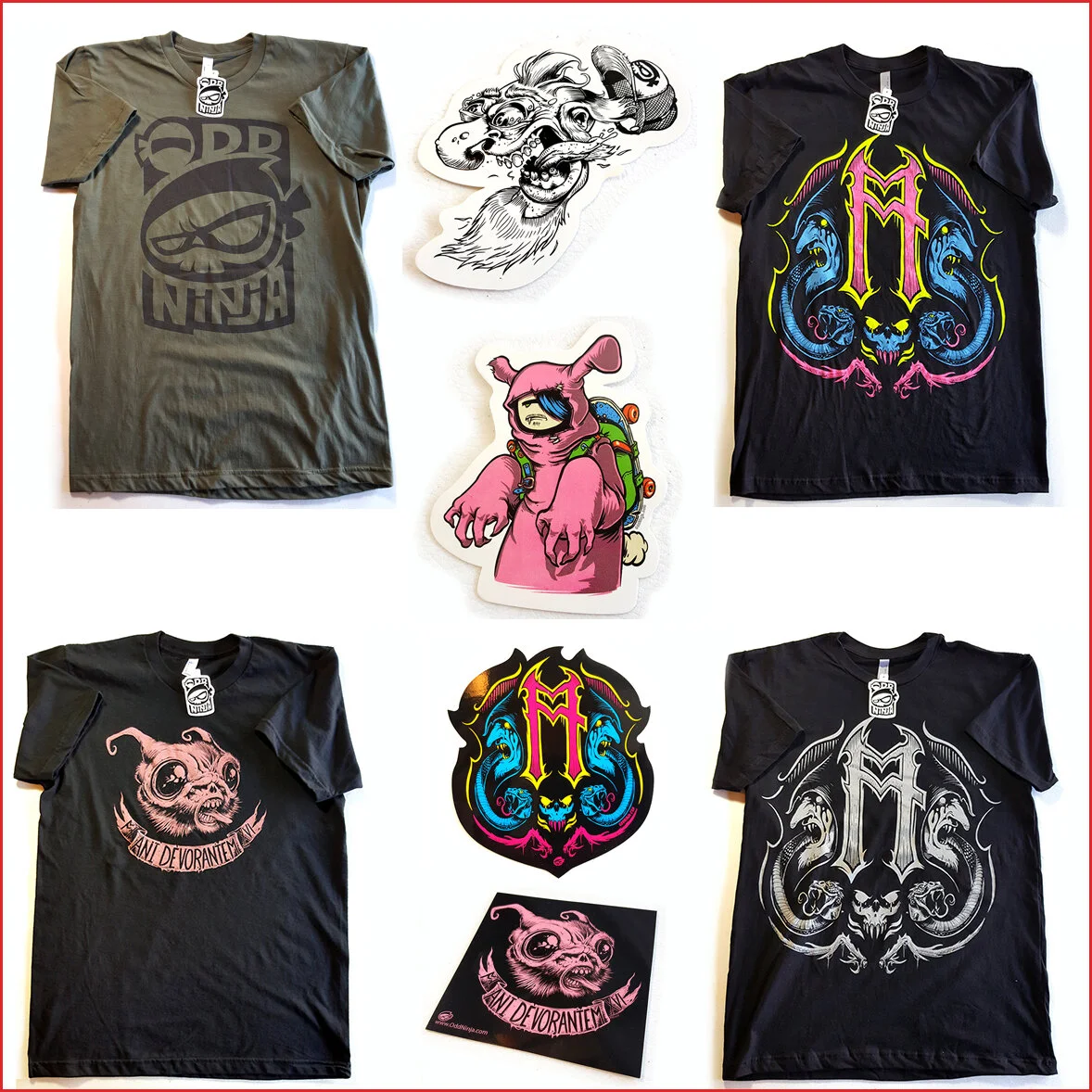 The first and last Odd Ninja Merch
