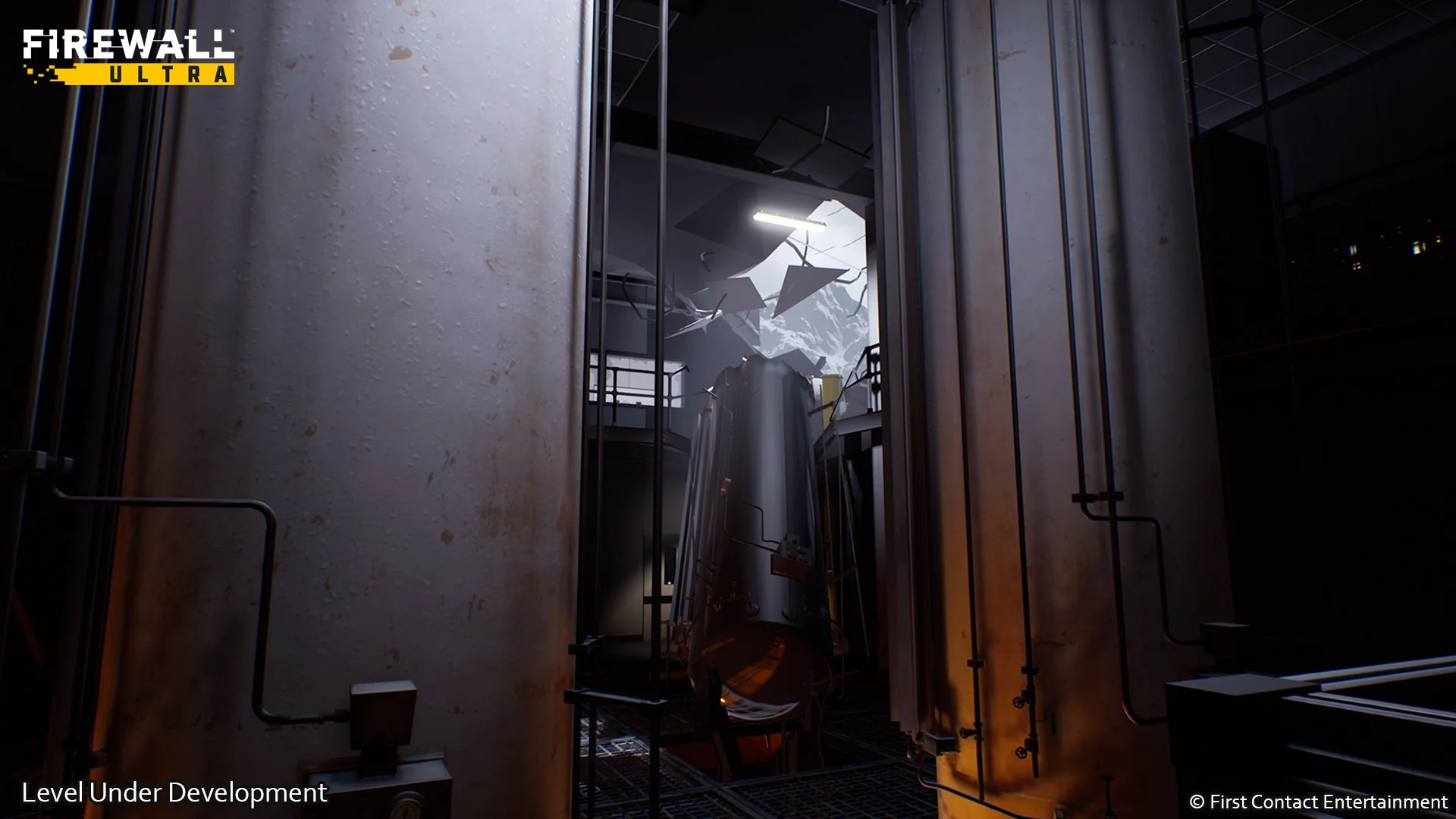  Glamor shot of player view in tank room. You need to take baby photos! 