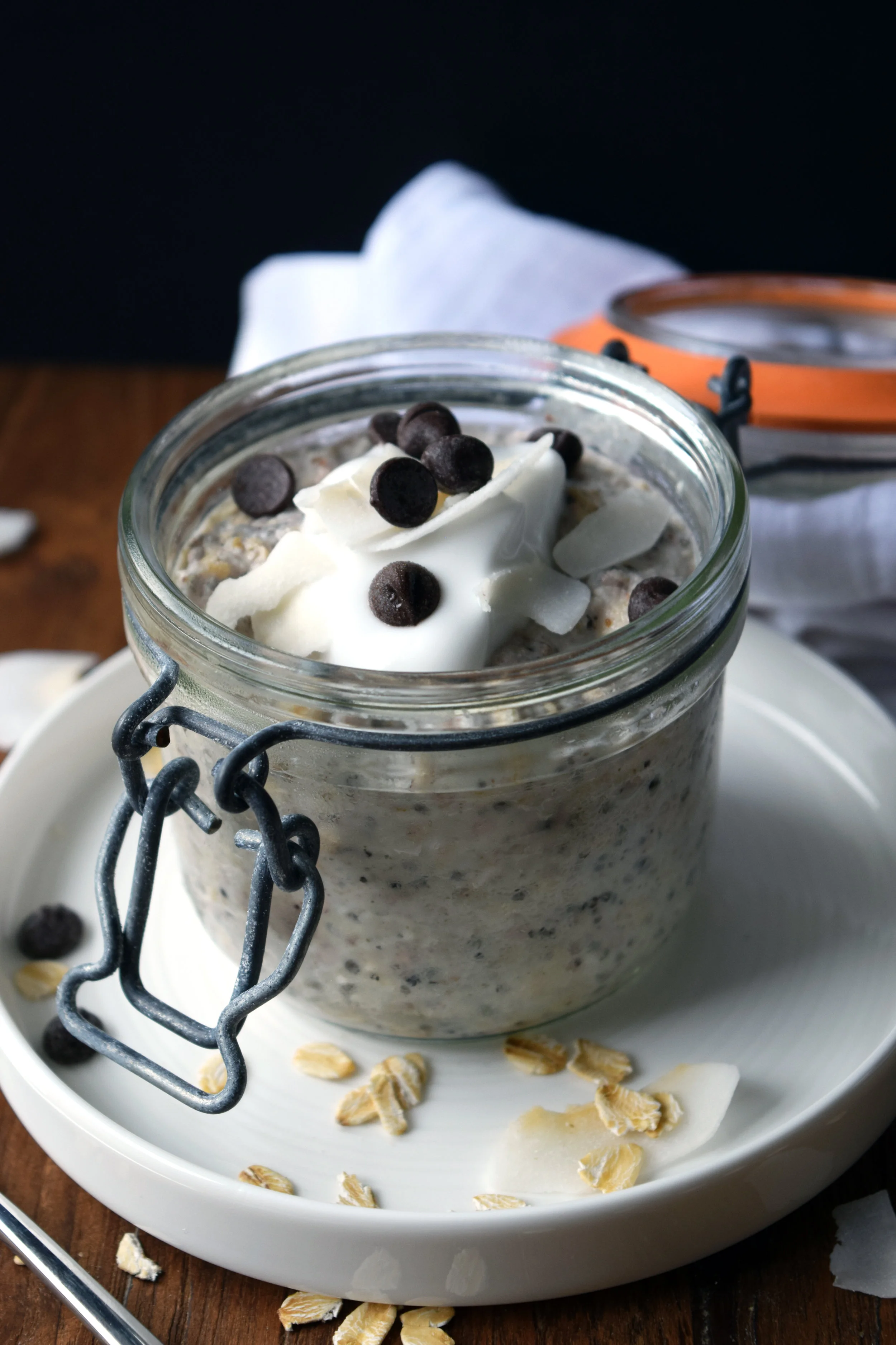A quick and easy grab and go breakfast.