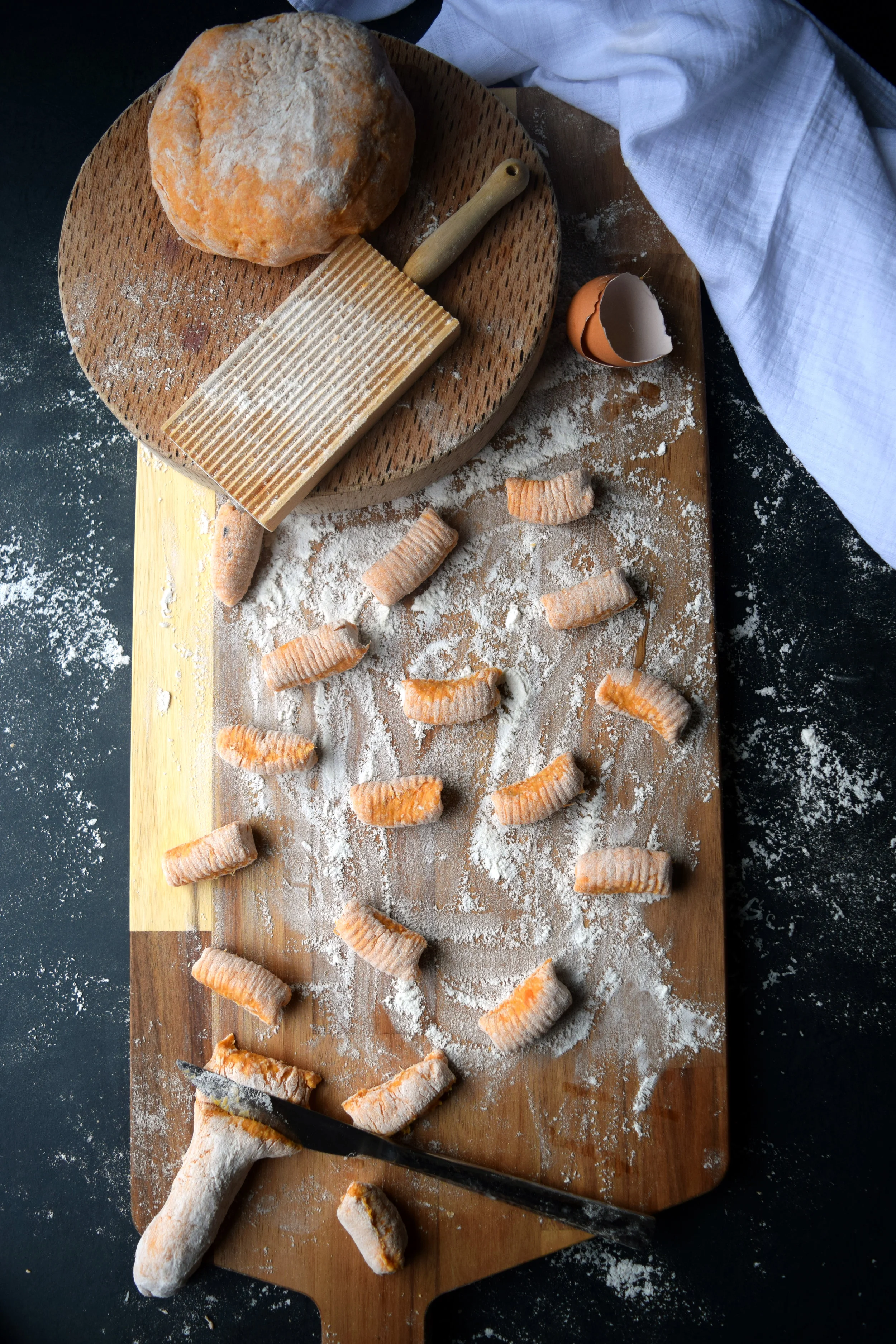 Sweet potato and ricotta gnocchi