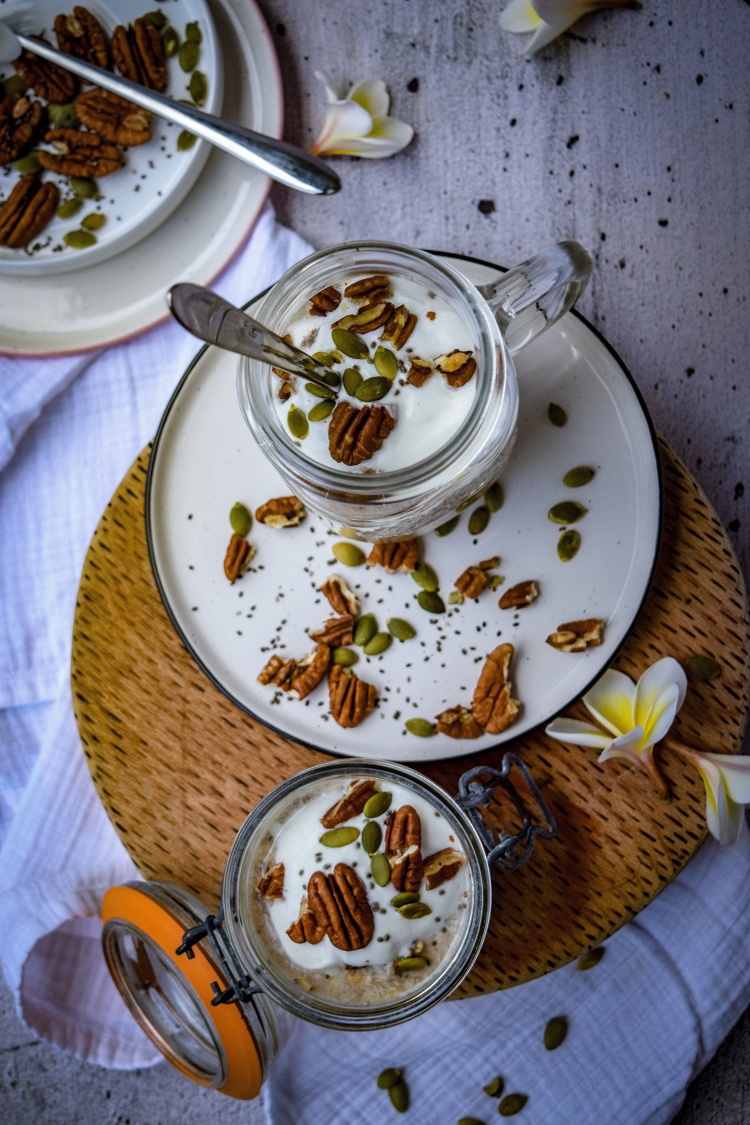Maple Pecan Overnight Oats