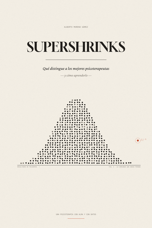 Portada provisional de Supershrinks, de Alberto Moreno Gámez