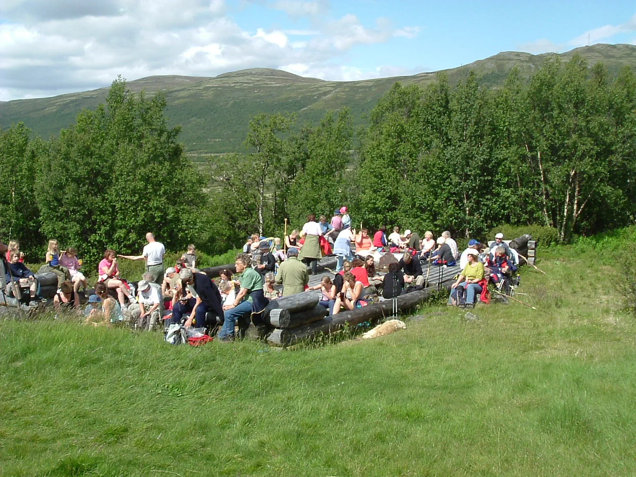 Kontraster og lange linjer på Dovrefjell