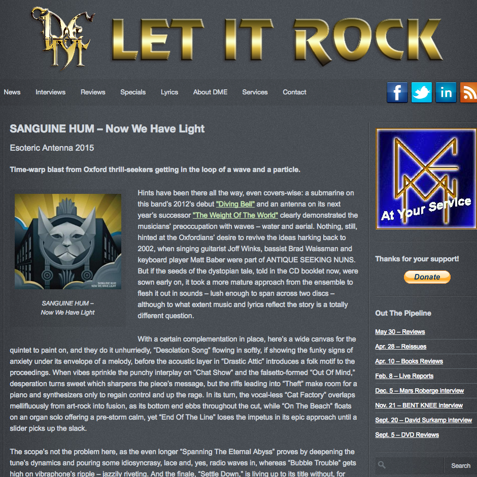 <p><strong>Let It Rock</strong><i></i></p>