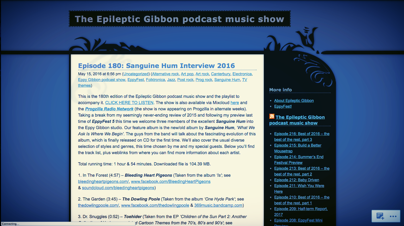 <p><strong>The Epileptic Gibbon Podcast Show</strong>What We Ask Is Where We Begin<i></i></p>