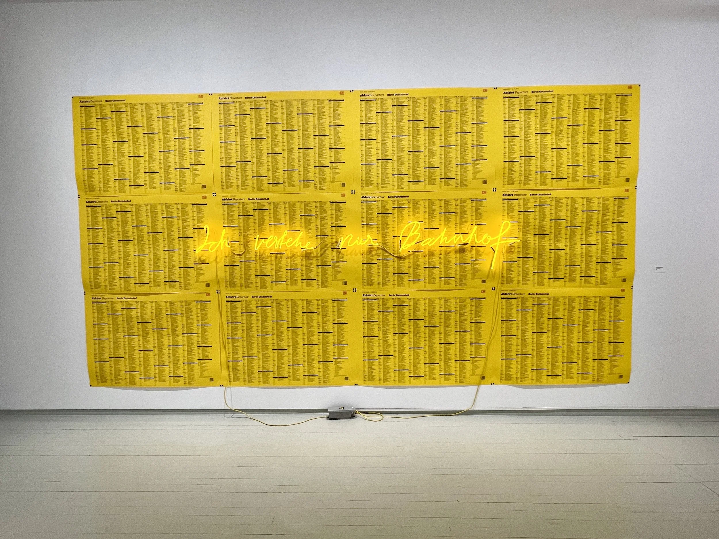 ICH VERSTEHE NUR BAHNHOF