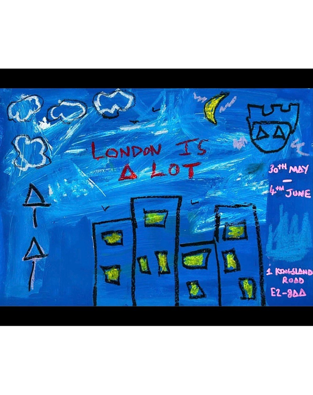 LONDON IS A LOT exhibition by @shem_ahl May 30th - 4th June in our new space Shoreditch Showroom, 1 Kingsland Road.

Private view May 30th 6.30pm - 10pm
DJ @sophie.crystal 
Merch @loulous.london 

DM @shem_ahl for an invite to the opening party or at