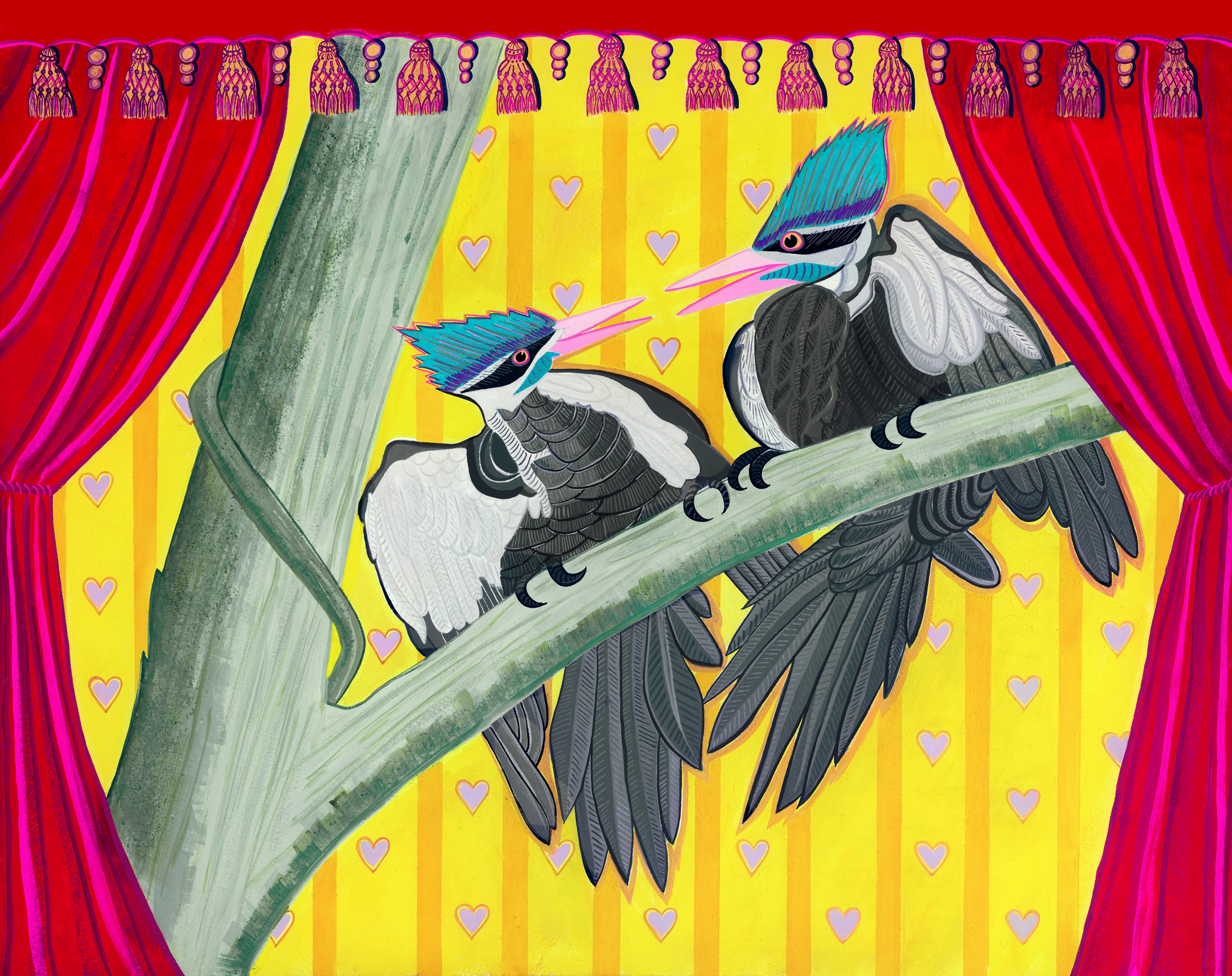 Beyond Audubon, Pileated Woodpeckers
