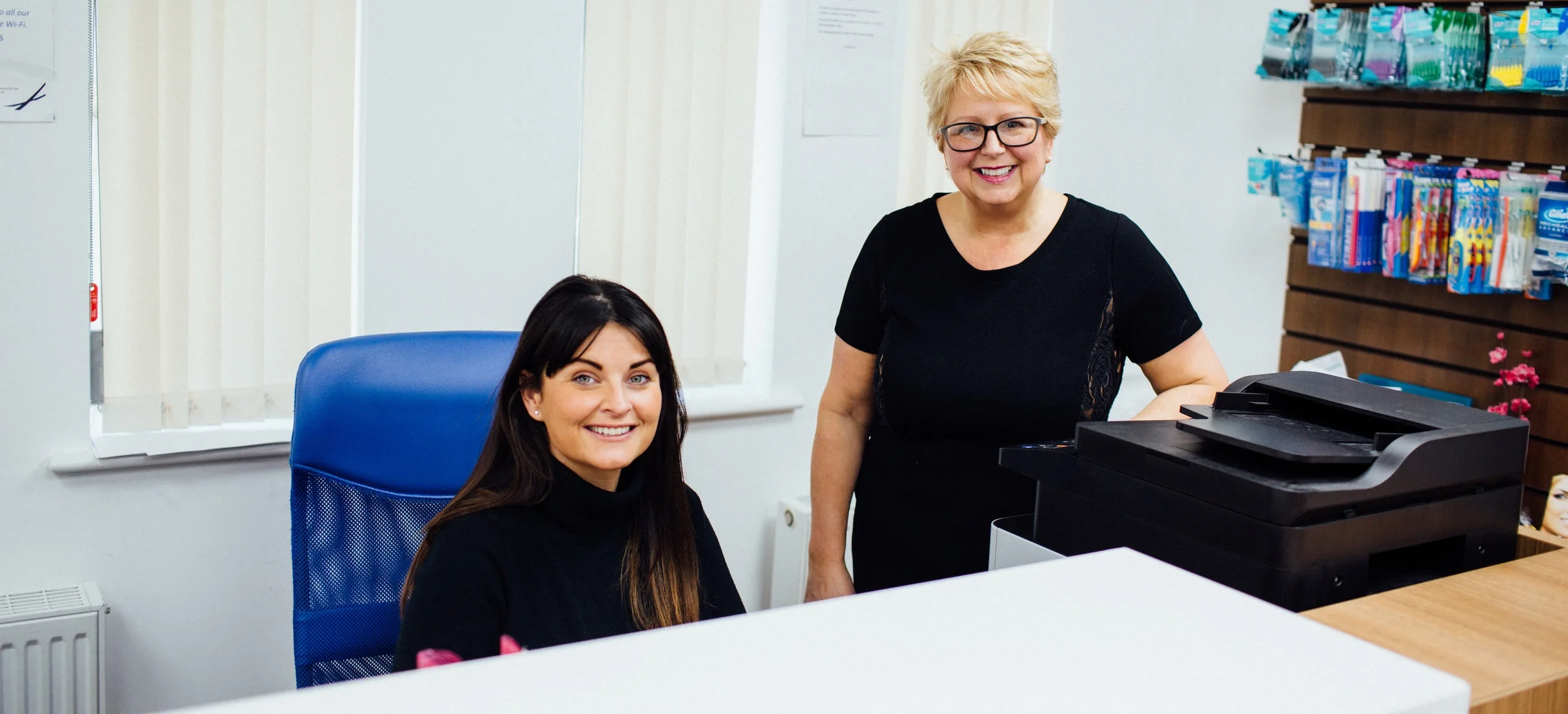 A warm welcome from our friendly team.