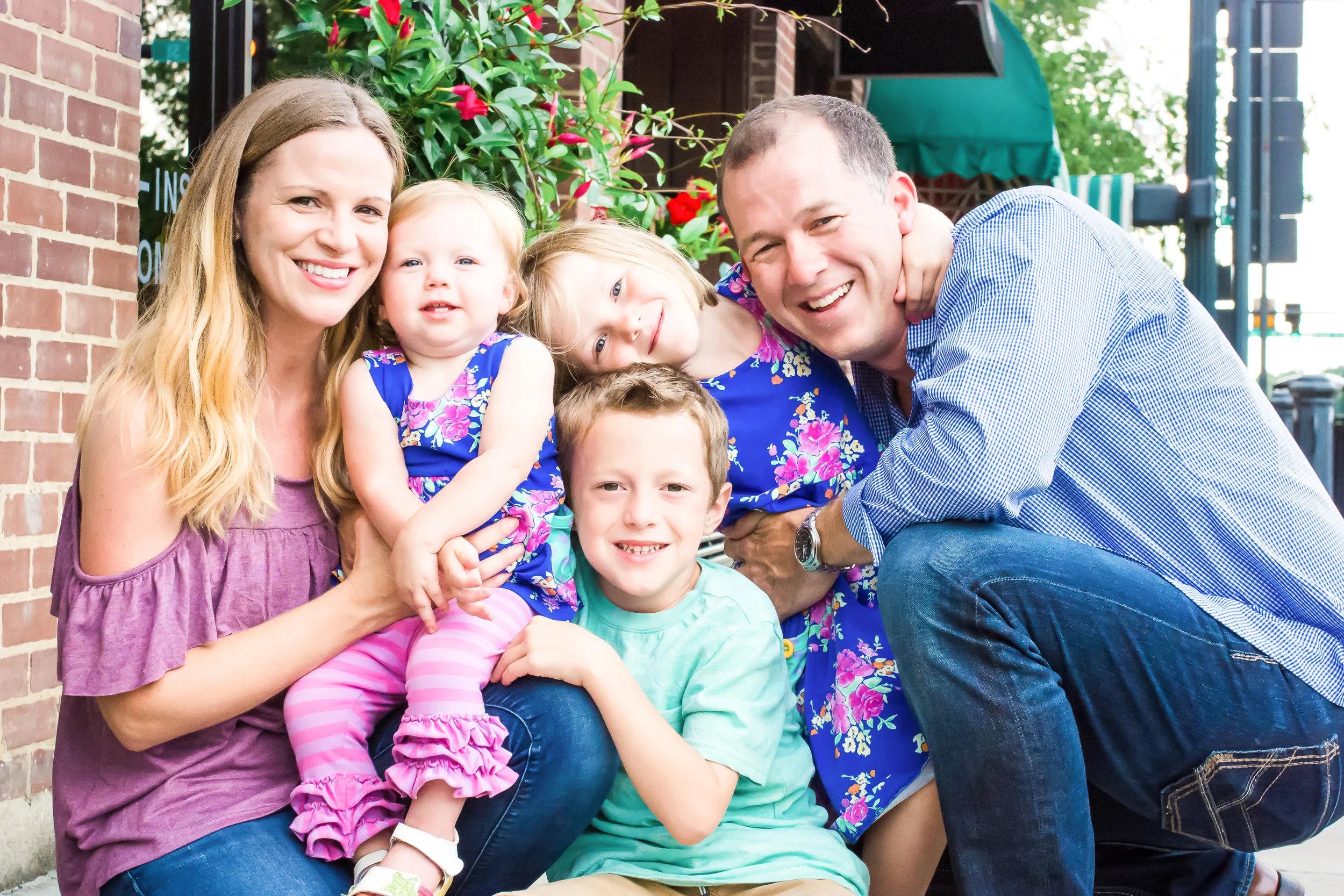 Osburn | Family Session in Downtown Franklin