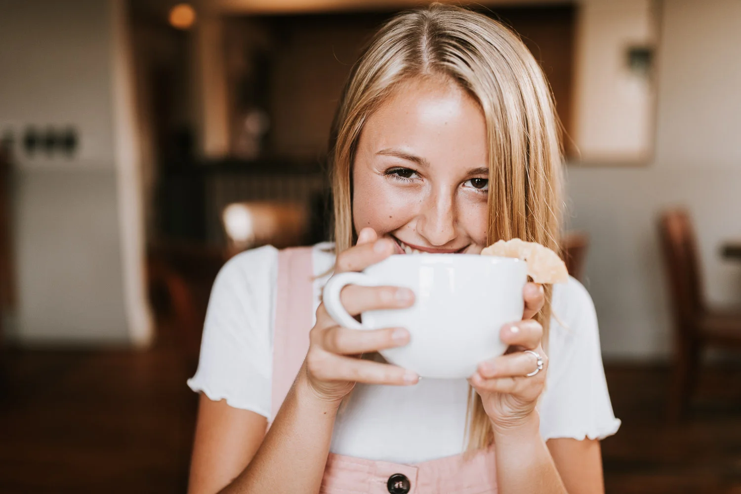 Claudia | High School Senior Session in Downtown Franklin