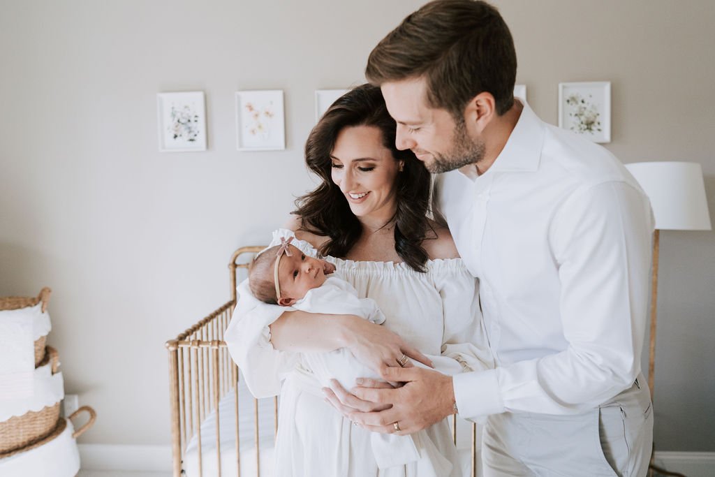 Charlotte | Lifestyle Newborn Session in Franklin TN
