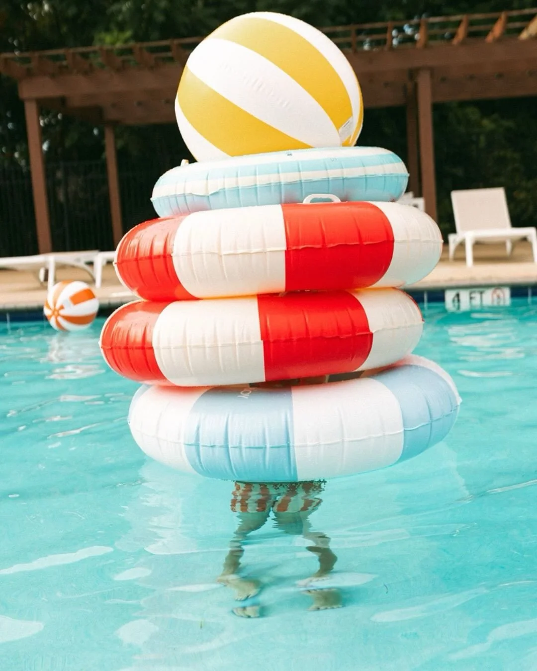 Summertime is our family&rsquo;s absolute favorite and I want to forever remember these days together the pool! 

 &ldquo;Moons and years pass by and are gone forever, but a beautiful moment shimmers through life a ray of light&rdquo;&mdash; Frank Gr