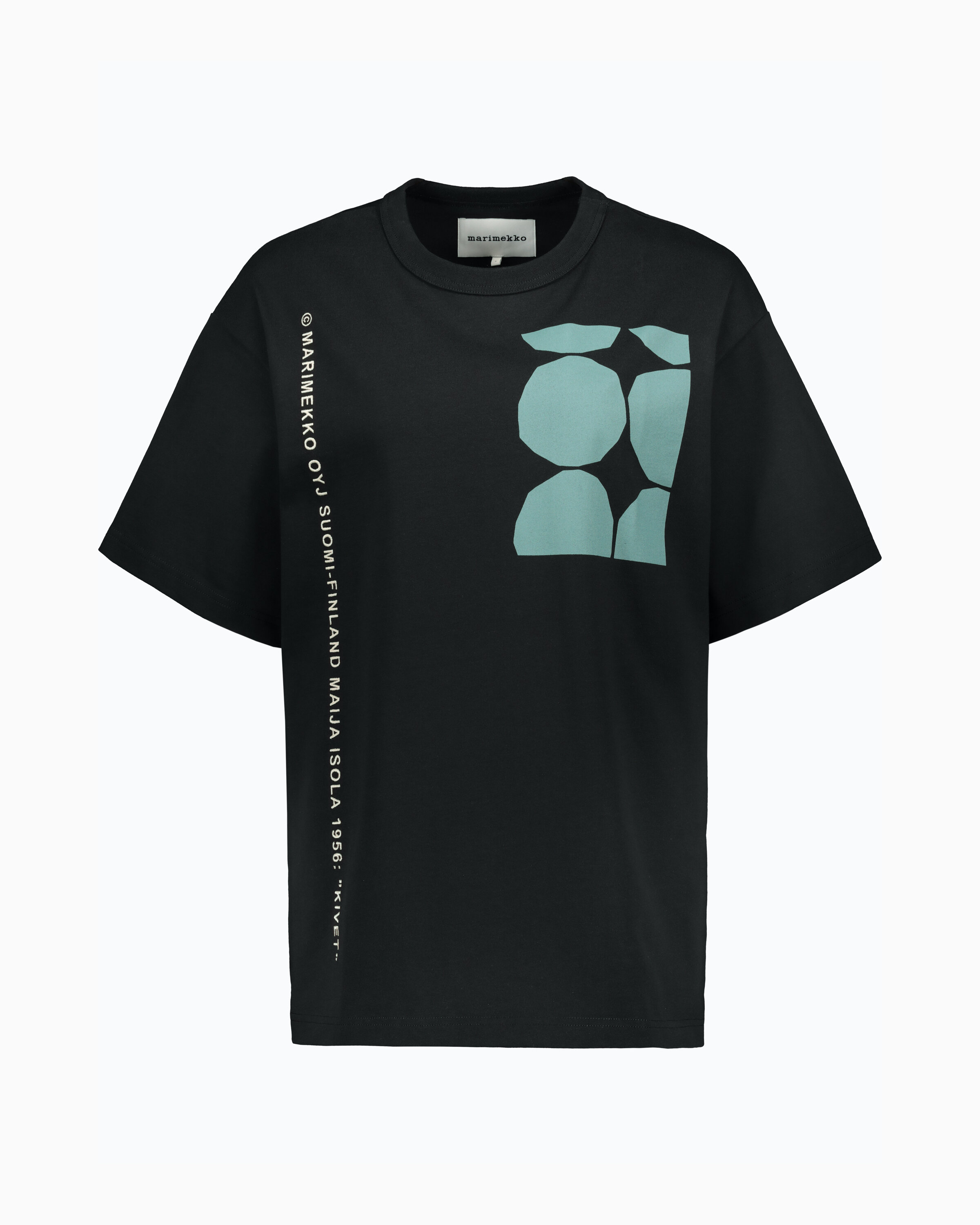 Marimekko Co-Created Black Tshirt