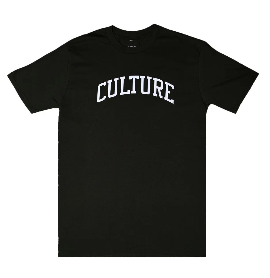 Uptown Culture Cropped Tee White