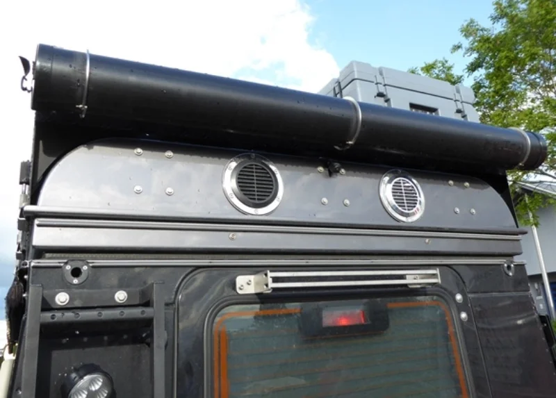 Regen- und Mückenschutz für das Heckbullauge