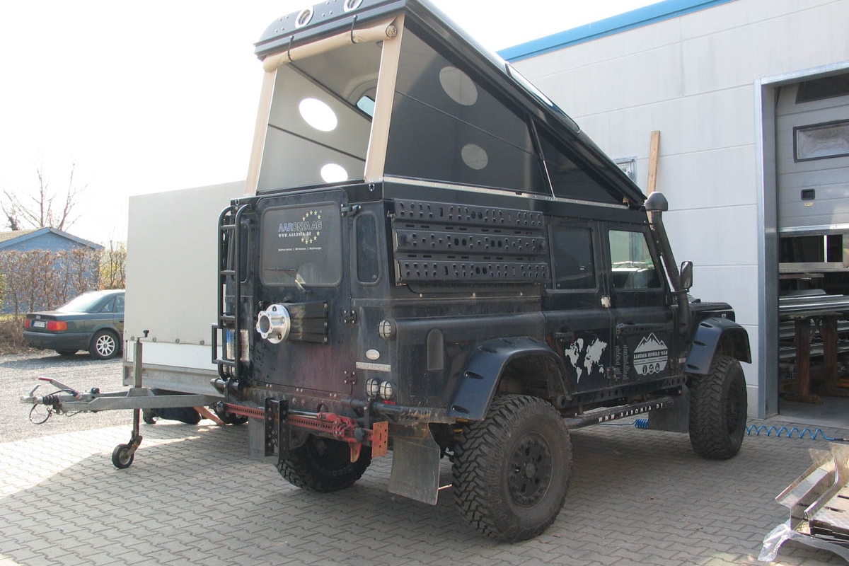 Ex-Tec Defender schwarz Hard-Tent schwarz glanz