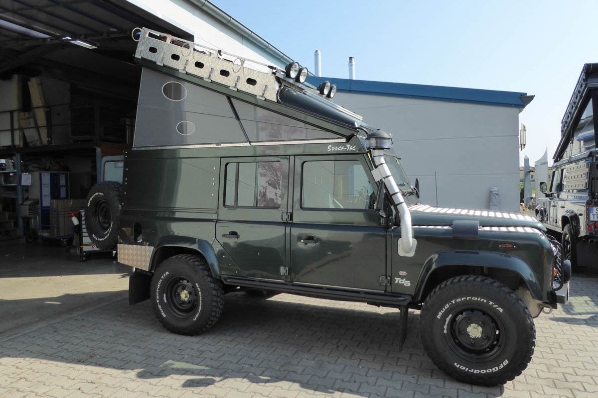 Ex-Tec Defender dunkelgrünmetallic Hard-Tent grau