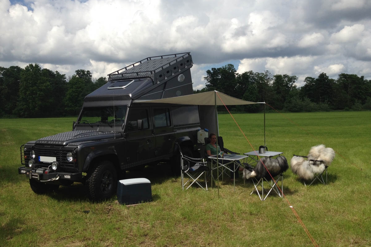 Ex-Tec Defender grau Hard-Tent schwarz