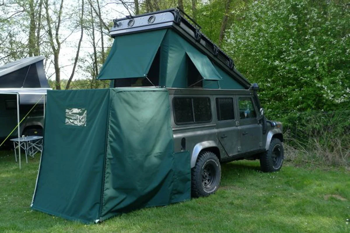 Ex-Tec Defender grün View-Tent & Heckzelt grün