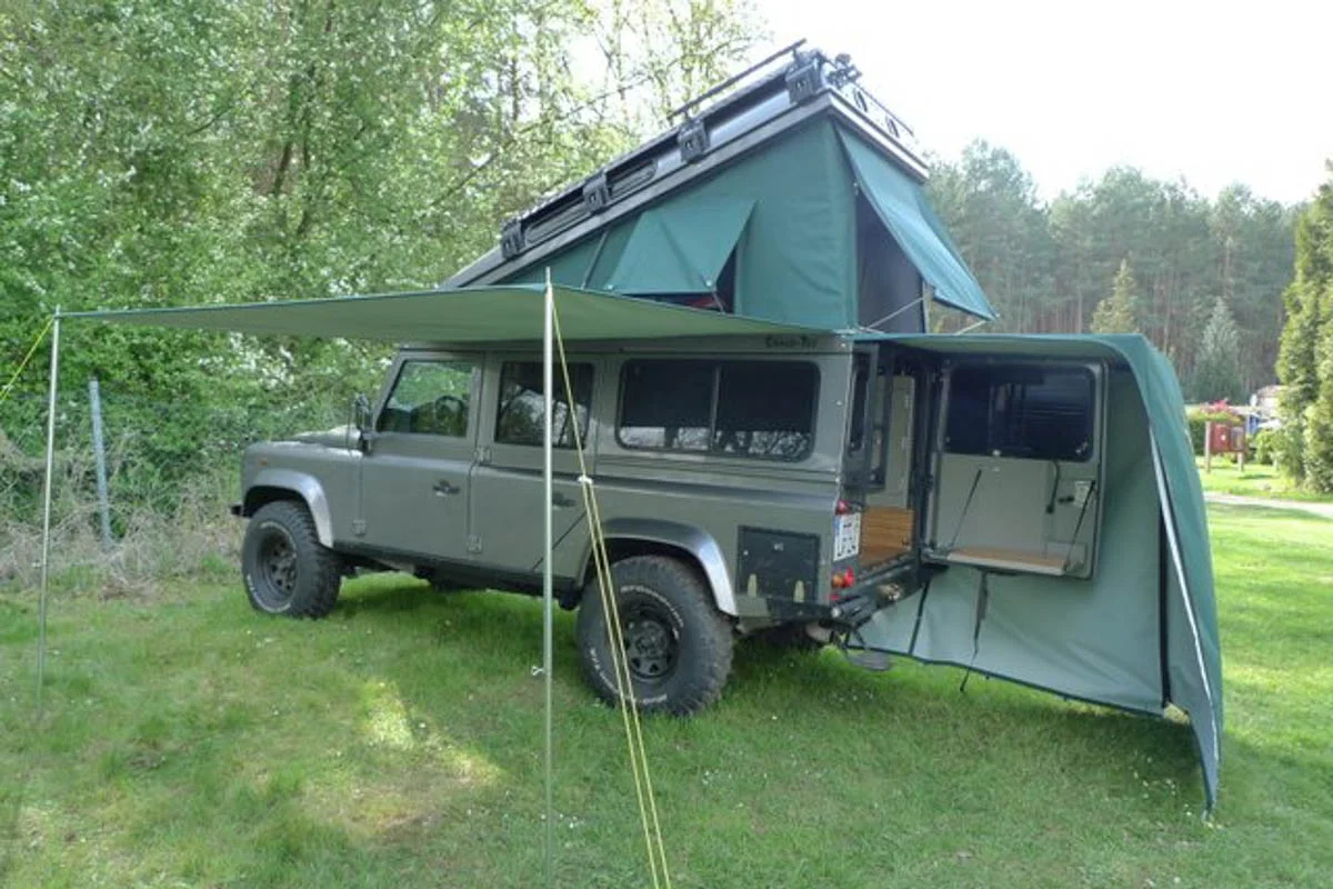 Ex-Tec Defender grün View-Tent Heckzelt grün