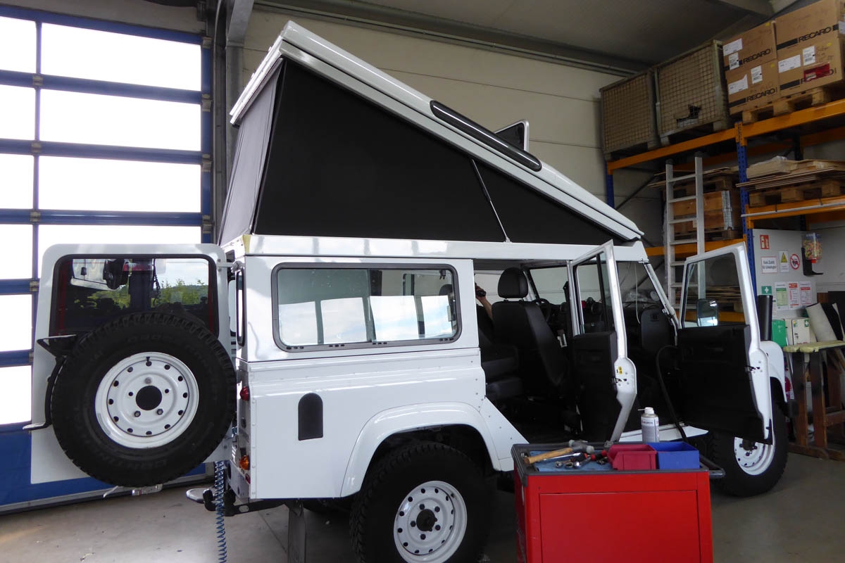 Ex-Tec Defender weiß Twill-Tent schwarz