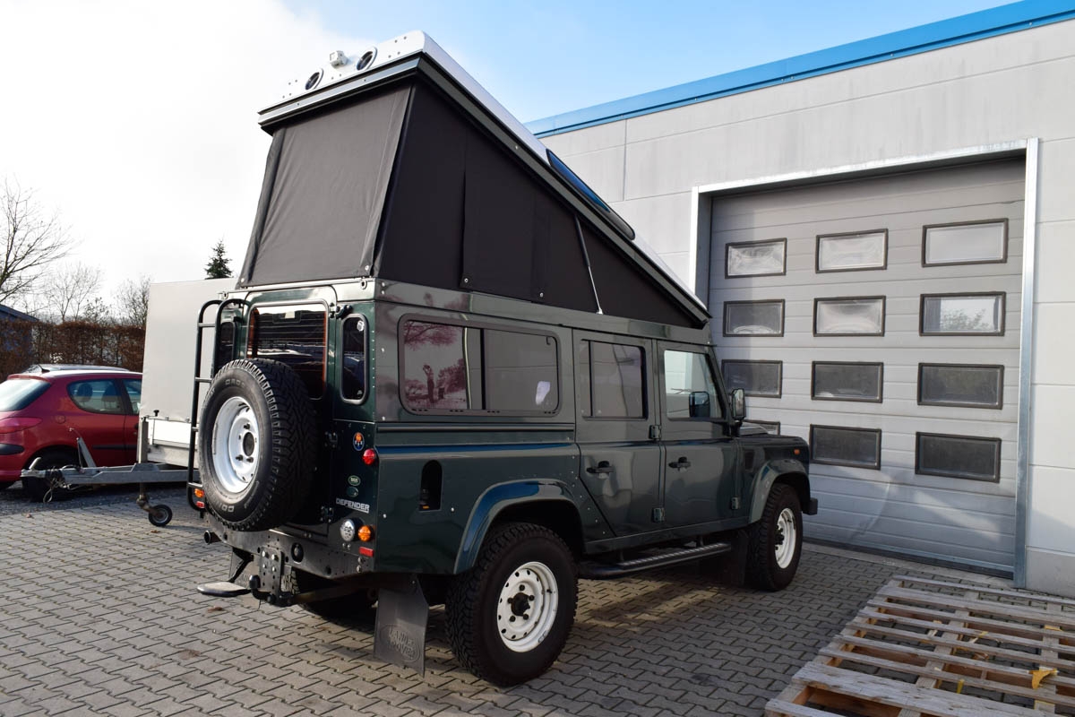 Ex-Tec Defender dunkelgrünmetallic View-Tent schwarz