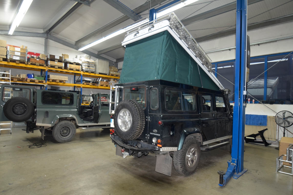 Ex-Tec Defender dunkelgrünmetallic View-Tent grün