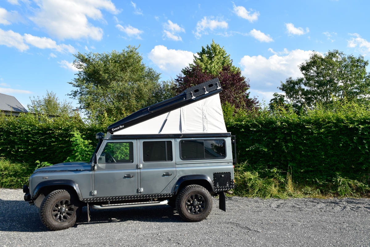 Ex-Tec Defender silbergrau View-Tent sand