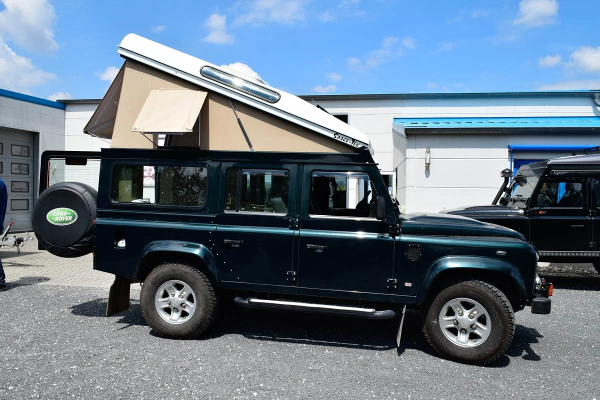 Ex-Tec Defender dunkelgrünmetallic View-Tent sand