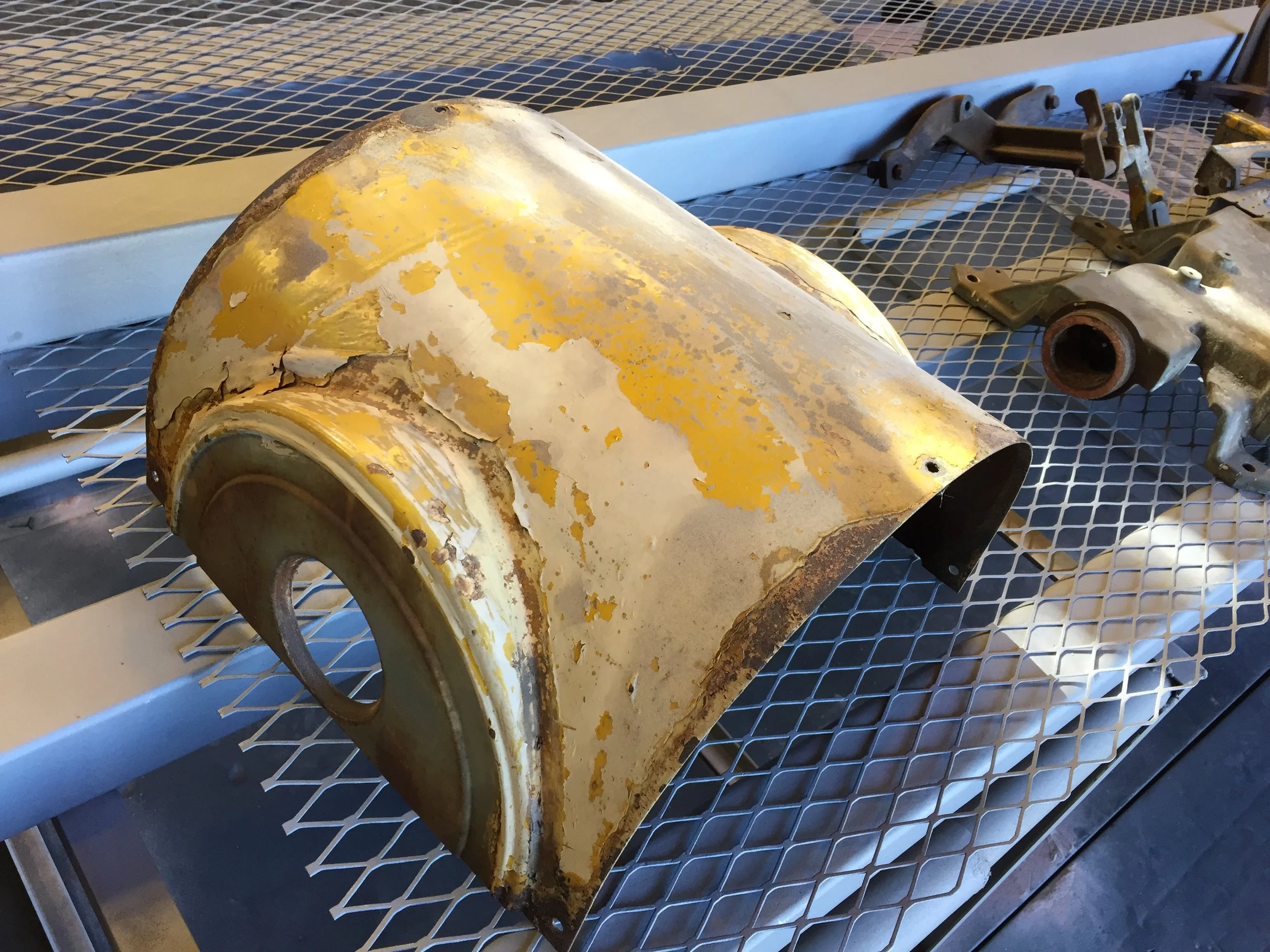  Less is definitely more when it comes to the removal of paint and rust from priceless antiques.   