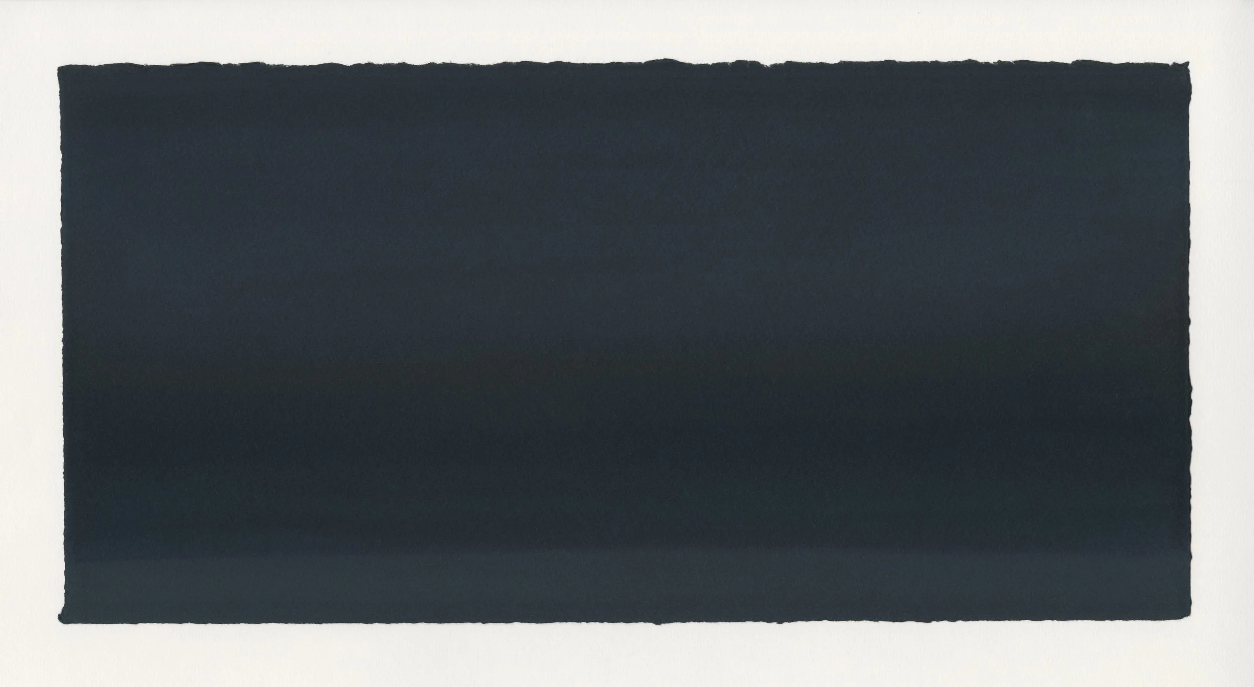   Sea Nocturne, 2024   Watercolor on Paper, 38.2X19.1 cm (15.05X7.5 inches) 